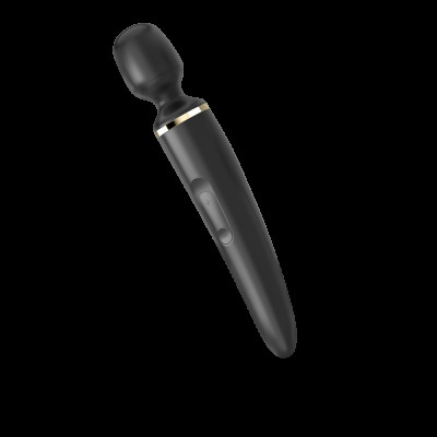 Вибромассажер Satisfyer Wand-er Woman (Black/Gold), водонепроницаемый, мощный, размер XXL Вибромассажер Satisfyer Wand-er Woman (Black/Gold), водонепроницаемый, мощный, размер XXL