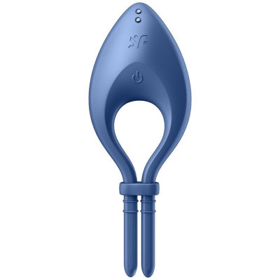 Эрекционное смарт виброкольцо лассо с регулировкой размера Satisfyer Bullseye Blue Эрекционное смарт виброкольцо лассо с регулировкой размера Satisfyer Bullseye Blue