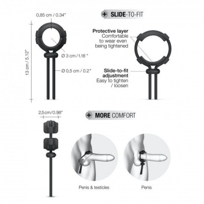 Регульоване ерекційне кільце Dorcel FIT RING Регульоване ерекційне кільце Dorcel FIT RING