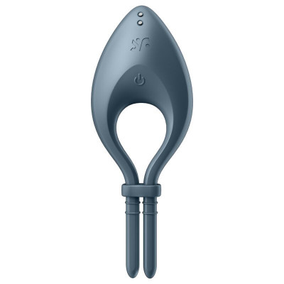 Ерекційне смарт віброкільце ласо з регулюванням розміру Satisfyer Bullseye Dark Blue Ерекційне смарт віброкільце ласо з регулюванням розміру Satisfyer Bullseye Dark Blue