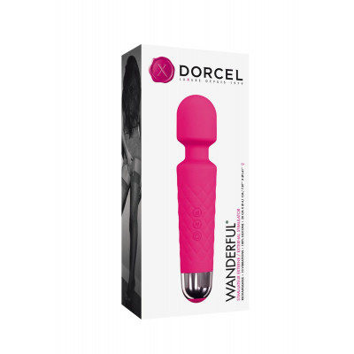 Минивибромассажер Dorcel Wand Wanderful Magenta мощный, водонепроницаемый, 18 режимов работы Минивибромассажер Dorcel Wand Wanderful Magenta мощный, водонепроницаемый, 18 режимов работы