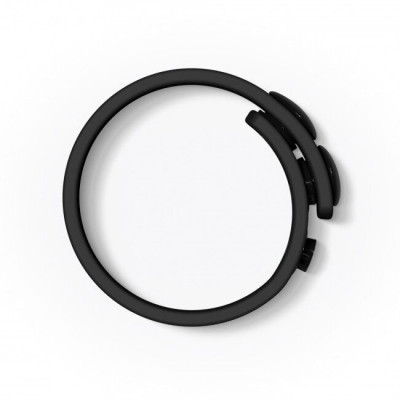 Регулируемое эрекционное кольцо на кнопках Love To Love HERO RING - BLACK ONYX Регулируемое эрекционное кольцо на кнопках Love To Love HERO RING - BLACK ONYX