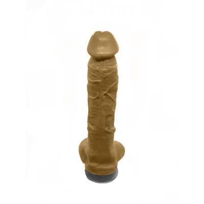 Крафтове мило-член із присоскою Чистый Кайф Brown size XL, натуральне Крафтове мило-член із присоскою Чистый Кайф Brown size XL, натуральне