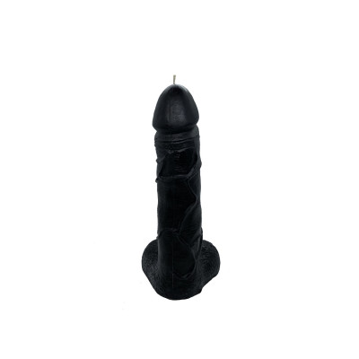 Свічка у вигляді члена Чистий Кайф Black size L, для збуджувальної атмосфери Свічка у вигляді члена Чистий Кайф Black size L, для збуджувальної атмосфери