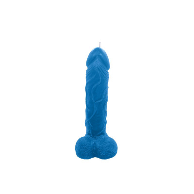 Свічка у вигляді члена Чистий Кайф Blue size L, для збуджувальної атмосфери Свічка у вигляді члена Чистий Кайф Blue size L, для збуджувальної атмосфери