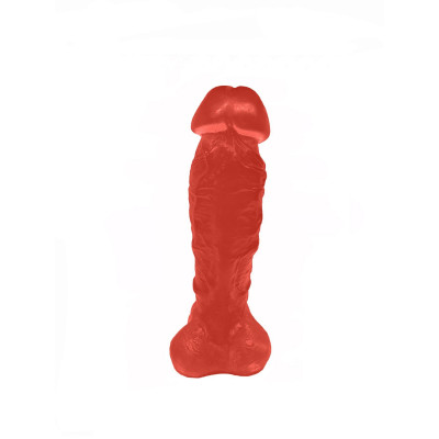Крафтове мило-член із присоскою Чистый Кайф Red size XL, натуральне Крафтове мило-член із присоскою Чистый Кайф Red size XL, натуральне
