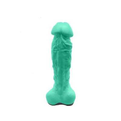Крафтове мило-член із присоскою Чистый Кайф Turquoise size XL, натуральне Крафтове мило-член із присоскою Чистый Кайф Turquoise size XL, натуральне