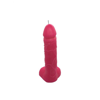 Свічка у вигляді члена Чистий Кайф Pink size L, для збуджувальної атмосфери Свічка у вигляді члена Чистий Кайф Pink size L, для збуджувальної атмосфери