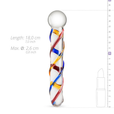 Скляний ділдо Gildo Glass Dildo No. 10 Скляний ділдо Gildo Glass Dildo No. 10