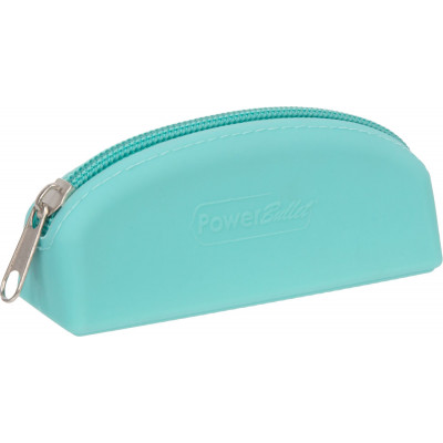 Сумка для зберігання секс-іграшок PowerBullet - Silicone Storage Zippered Bag Teal