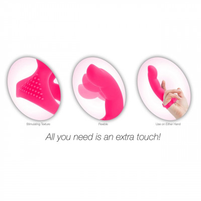 Насадка на палець Simple&True Extra Touch Finger Dong Pink Насадка на палець Simple&True Extra Touch Finger Dong Pink