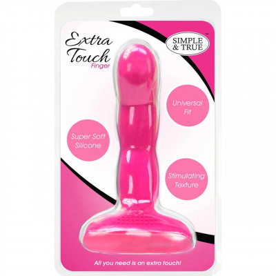 Насадка на палець Simple&True Extra Touch Finger Dong Pink Насадка на палець Simple&True Extra Touch Finger Dong Pink