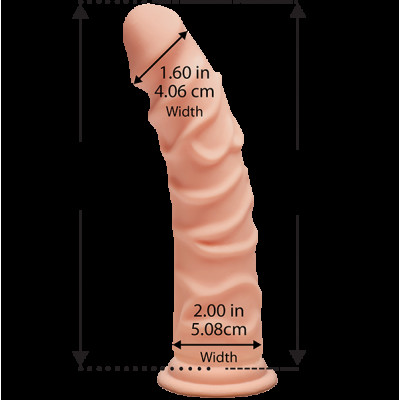 Фалоімітатор Doc Johnson The D - Ragin D - 8 Inch Without Balls - ULTRASKYN, діаметр 5,1 см Фалоімітатор Doc Johnson The D - Ragin D - 8 Inch Without Balls - ULTRASKYN, діаметр 5,1 см