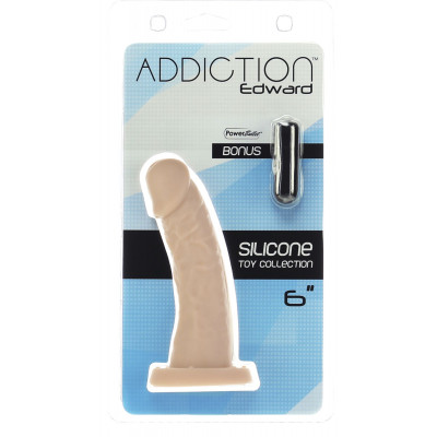 Фалоімітатор ADDICTION - Edward – 6” Curved Dong