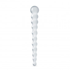 Скляний ділдо у вигляді намистин Gildo Glass Dildo No. 20