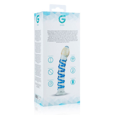 Скляний ділдо Gildo Glass Dildo No.1 Скляний ділдо Gildo Glass Dildo No.1