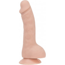 Фалоімітатор ADDICTION - BRAD 7.5" Dildo With Balls, Beige