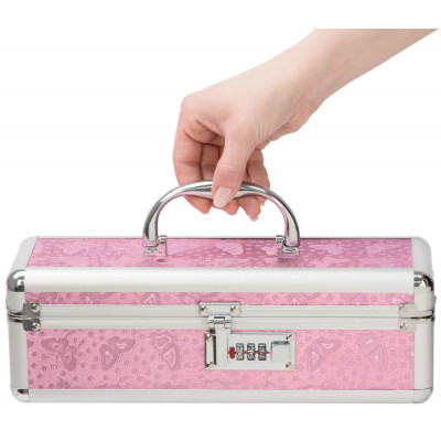 Кейс для хранения секс-игрушек BMS Factory - The Toy Chest Lokable Vibrator Case с кодовым замком
