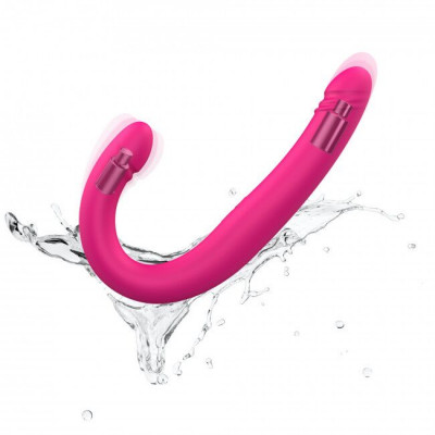 Вібратор-пульсатор двосторонній Dorcel ORGASMIC DOUBLE DO Вібратор-пульсатор двосторонній Dorcel ORGASMIC DOUBLE DO