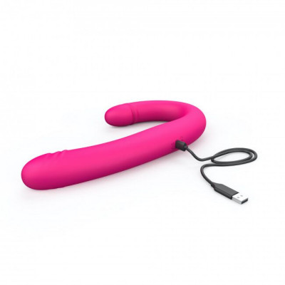 Вібратор-пульсатор двосторонній Dorcel ORGASMIC DOUBLE DO Вібратор-пульсатор двосторонній Dorcel ORGASMIC DOUBLE DO