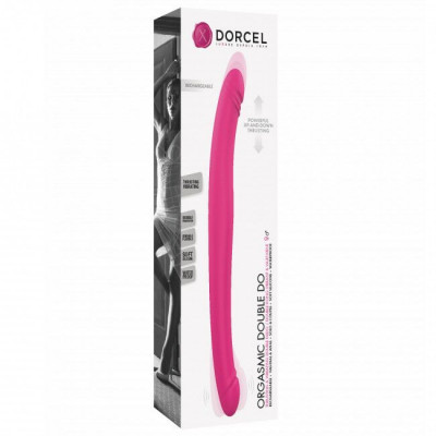 Вібратор-пульсатор двосторонній Dorcel ORGASMIC DOUBLE DO Вібратор-пульсатор двосторонній Dorcel ORGASMIC DOUBLE DO