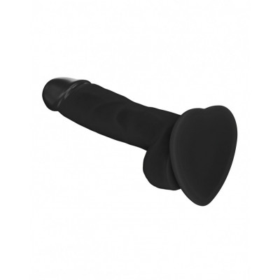 Реалистичный фаллоимитатор Strap-On-Me SOFT REALISTIC DILDO Black - Size S Реалистичный фаллоимитатор Strap-On-Me SOFT REALISTIC DILDO Black - Size S