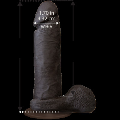 Фаллоимитатор Doc Johnson The Realistic Cock 6 inch Black - ULTRASKYN, Vac-U-Lock, диаметр 4,3см Фаллоимитатор Doc Johnson The Realistic Cock 6 inch Black - ULTRASKYN, Vac-U-Lock, диаметр 4,3см