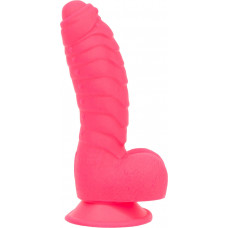 Фалоімітатор ADDICTION - Tom 7" Dildo With Balls - Pink