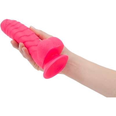 Фалоімітатор ADDICTION - Tom 7" Dildo With Balls - Pink