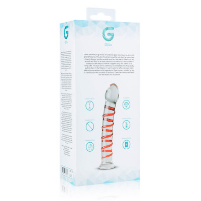 Скляний ділдо Gildo Glass Dildo No.15 Скляний ділдо Gildo Glass Dildo No.15