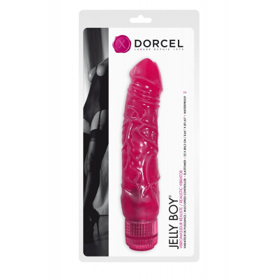 Фалоімітатор вібратор Dorcel Jelly Boy, діаметр 4,2см ТПЕ, плавне регулювання потужності вібрації Фалоімітатор вібратор Dorcel Jelly Boy, діаметр 4,2см ТПЕ, плавне регулювання потужності вібрації