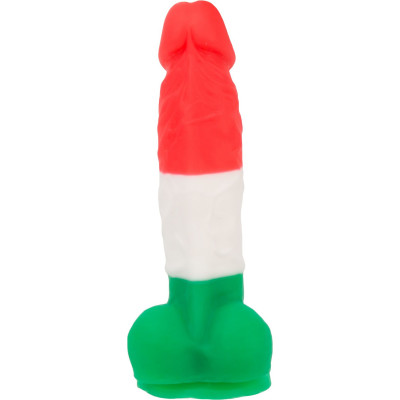 Кольоровий фалоімітатор ADDICTION - LEONARDO - 7 "- 3 COLOURS, 17,8 см, силікон, вібропуля в подарун Кольоровий фалоімітатор ADDICTION - LEONARDO - 7 "- 3 COLOURS, 17,8 см, силікон, вібропуля в подарун