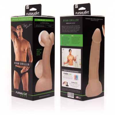 Фаллоимитатор Fleshlight Guys: Ryan Driller Dildo, по слепку пениса Фаллоимитатор Fleshlight Guys: Ryan Driller Dildo, по слепку пениса