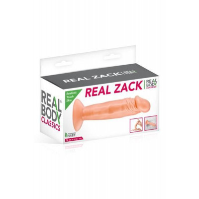 Фаллоимитатор Real Body - Real Zack Flesh, TPE, диаметр 3,7см Фаллоимитатор Real Body - Real Zack Flesh, TPE, диаметр 3,7см