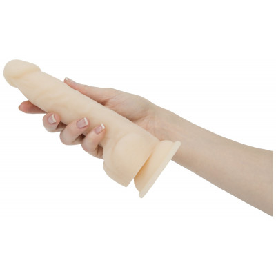 Фалоімітатор ADDICTION - Naked - 9" Thrusting Dildo with Remote - Vanilla