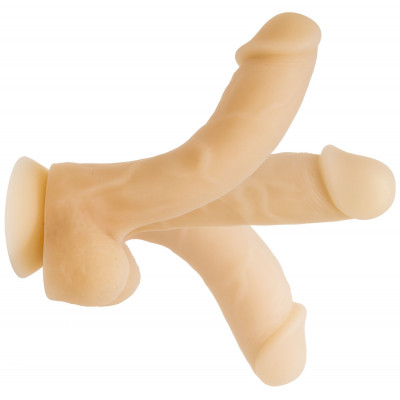 Фалоімітатор ADDICTION - DAVID - 8" Bendable Silicone Dong