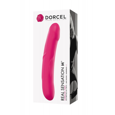 Ділдо Dorcel Real Sensation M Magenta, силікон Ділдо Dorcel Real Sensation M Magenta, силікон