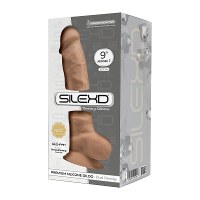 Фаллоимитатор SilexD Tomas Caramel (MODEL 1 size 9in), двухслойный, силикон+Silexpan, диаметр 4,9см Фаллоимитатор SilexD Tomas Caramel (MODEL 1 size 9in), двухслойный, силикон+Silexpan, диаметр 4,9см