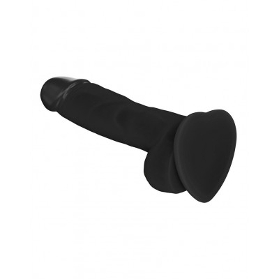 Реалистичный фаллоимитатор Strap-On-Me SOFT REALISTIC DILDO Black - Size L Реалистичный фаллоимитатор Strap-On-Me SOFT REALISTIC DILDO Black - Size L