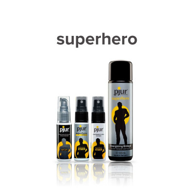 Пролонгувальний гель pjur Superhero Serum 20 мл, створює невидиму плівку, що знижує чутливість Пролонгувальний гель pjur Superhero Serum 20 мл, створює невидиму плівку, що знижує чутливість