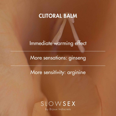 Розігріваюльний бальзам для клітора Bijoux Indiscrets Slow Sex Clitoral balm Розігріваюльний бальзам для клітора Bijoux Indiscrets Slow Sex Clitoral balm