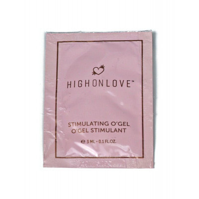 Пробник стимулюючого гелю-вібратора HighOnLove Stimulating Gel O Gel (3 мл)