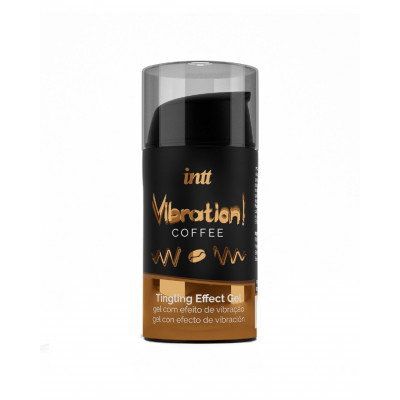 Жидкий вибратор Intt Vibration Coffee (15 мл), густой гель, очень вкусный, действует до 30 минут Жидкий вибратор Intt Vibration Coffee (15 мл), густой гель, очень вкусный, действует до 30 минут
