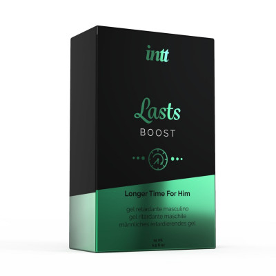 Пролонгатор для мужчин Intt Lasts (15 мл) с экстрактом гвоздики и мяты Пролонгатор для мужчин Intt Lasts (15 мл) с экстрактом гвоздики и мяты