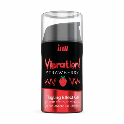 Рідкий вібратор Intt Vibration Strawberry (15 мл) EXTRA GREEN, дуже смачний, діє до 30 хвилин Рідкий вібратор Intt Vibration Strawberry (15 мл) EXTRA GREEN, дуже смачний, діє до 30 хвилин