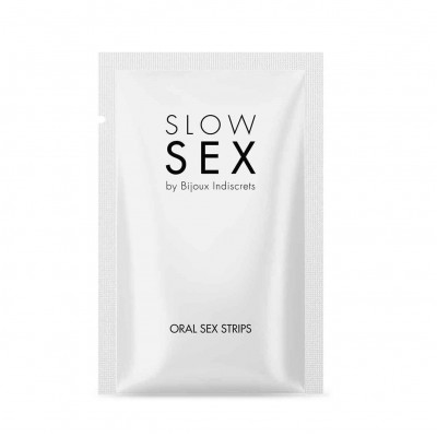 Смужки для орального сексу Bijoux Indiscrets Slow Sex Oral sex strips Смужки для орального сексу Bijoux Indiscrets Slow Sex Oral sex strips
