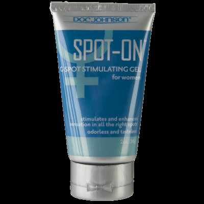 Стимулирующий гель для точки G Doc Johnson Spot-On G-Spot (56 гр) с маслом миндаля и перечной мяты