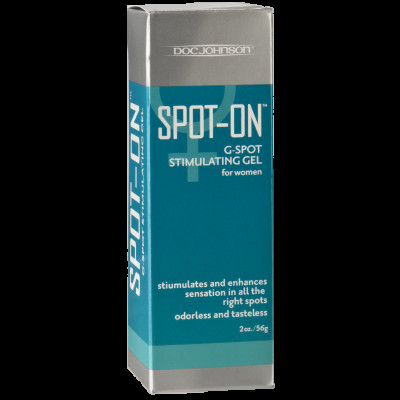 Стимулирующий гель для точки G Doc Johnson Spot-On G-Spot (56 гр) с маслом миндаля и перечной мяты Стимулирующий гель для точки G Doc Johnson Spot-On G-Spot (56 гр) с маслом миндаля и перечной мяты