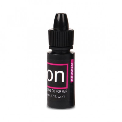 Возбуждающе капли для клитора Sensuva - ON Arousal Oil for Her Original (5 мл) действуют до 30 минут