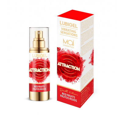 Жидкий вибратор MAI Lubigel Red Fruits (30 мл), густой гель, очень вкусный, действует до 30 минут